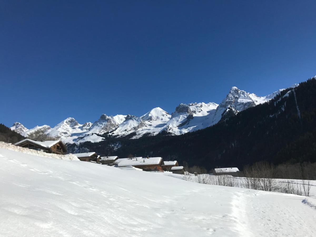 Le Blanc Nordique Villa Le Bouchet-Mont Charvin Exteriör bild