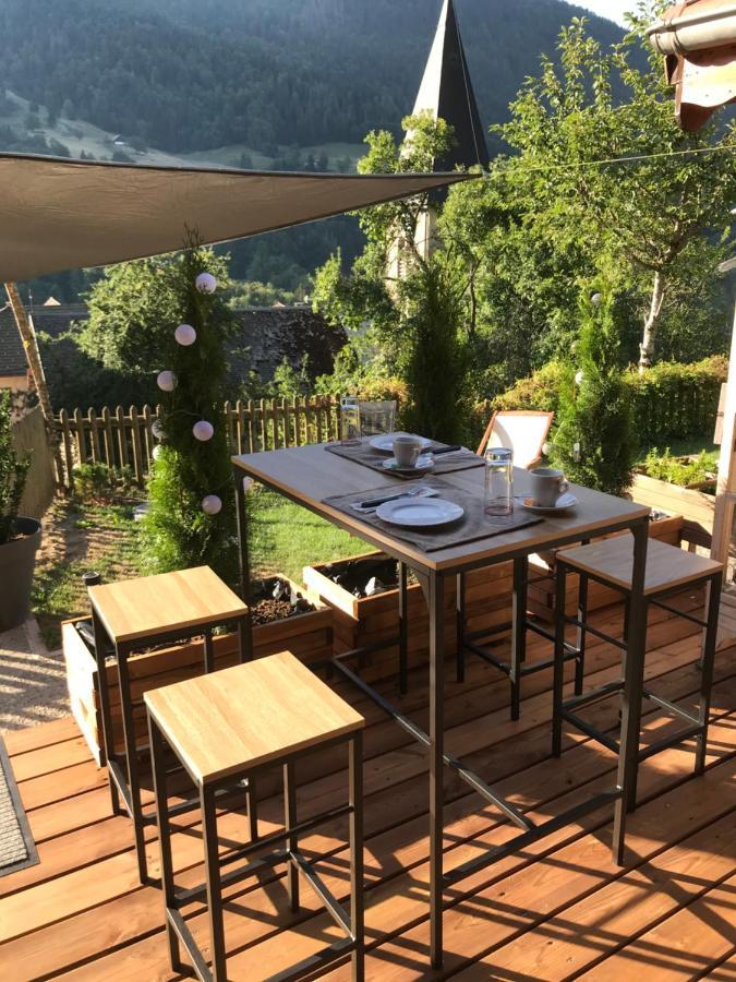Le Blanc Nordique Villa Le Bouchet-Mont Charvin Exteriör bild