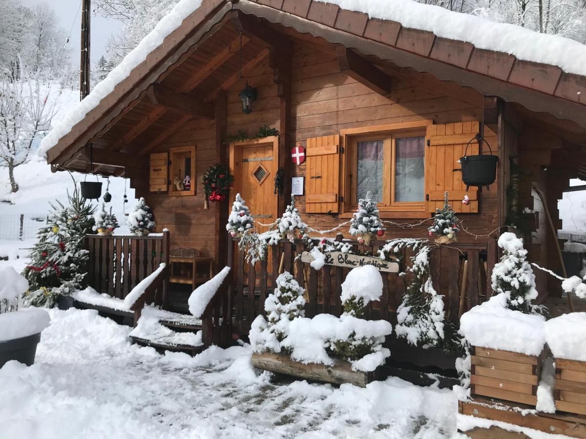 Le Blanc Nordique Villa Le Bouchet-Mont Charvin Exteriör bild