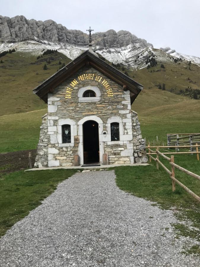 Le Blanc Nordique Villa Le Bouchet-Mont Charvin Exteriör bild