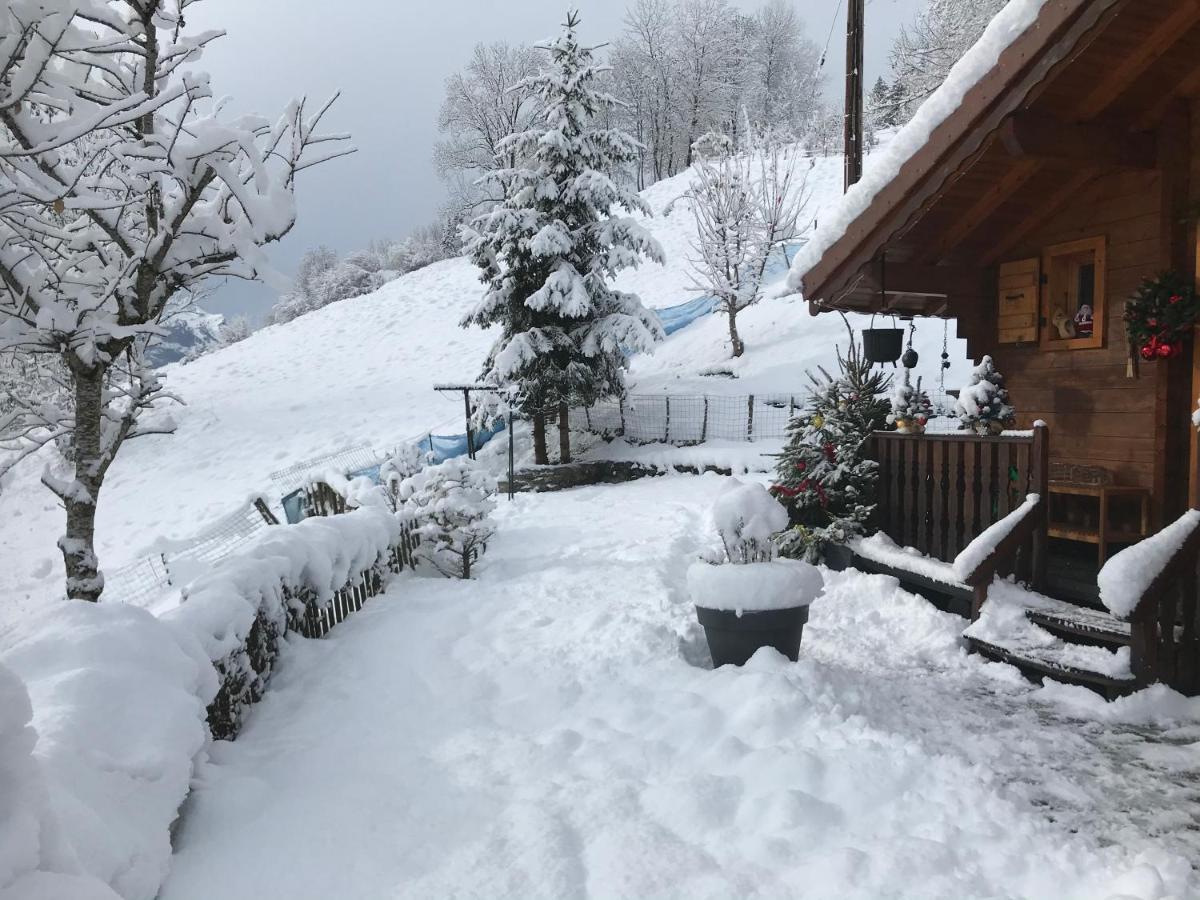 Le Blanc Nordique Villa Le Bouchet-Mont Charvin Exteriör bild