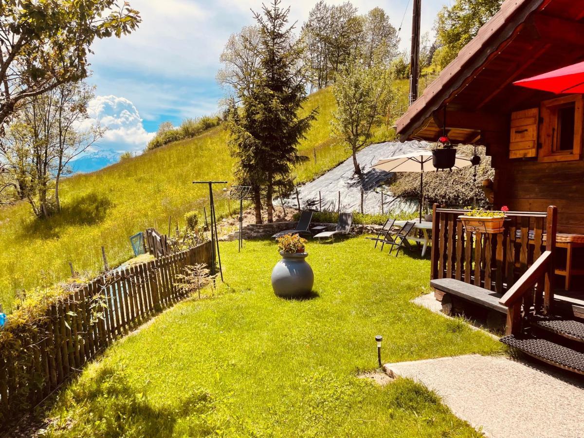 Le Blanc Nordique Villa Le Bouchet-Mont Charvin Exteriör bild