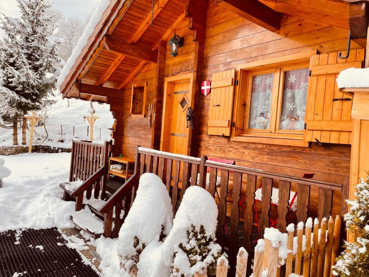 Le Blanc Nordique Villa Le Bouchet-Mont Charvin Exteriör bild