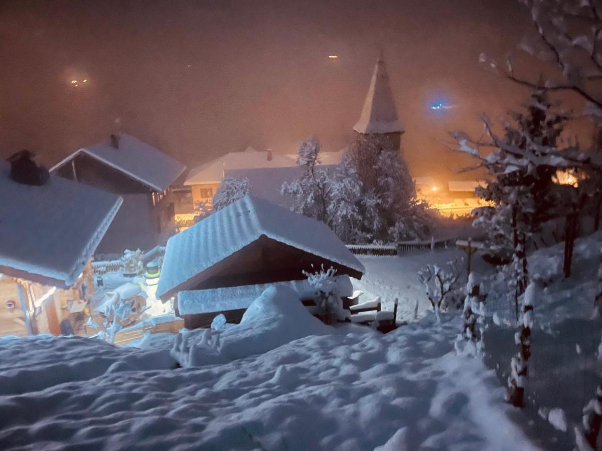 Le Blanc Nordique Villa Le Bouchet-Mont Charvin Exteriör bild