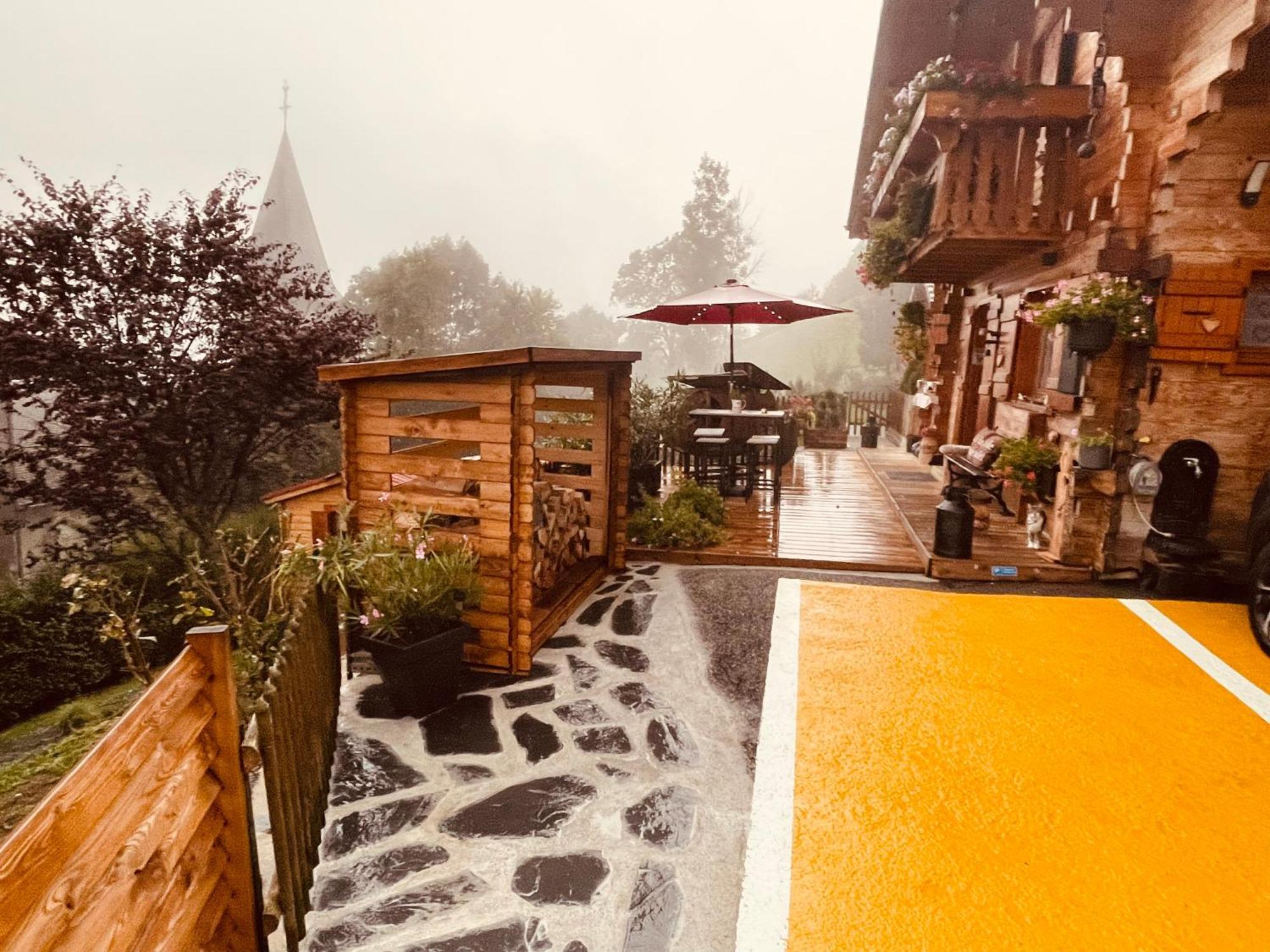 Le Blanc Nordique Villa Le Bouchet-Mont Charvin Exteriör bild