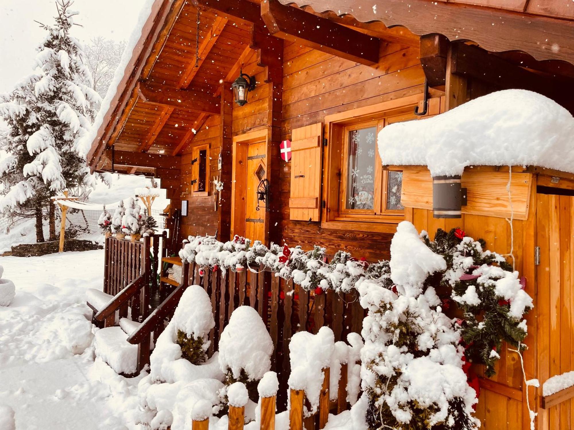 Le Blanc Nordique Villa Le Bouchet-Mont Charvin Exteriör bild
